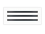 16x6 Standard Linear Slot Diffuser - Texas Buildmart - Modern AC Vent Covers for Ceilings, Walls &...