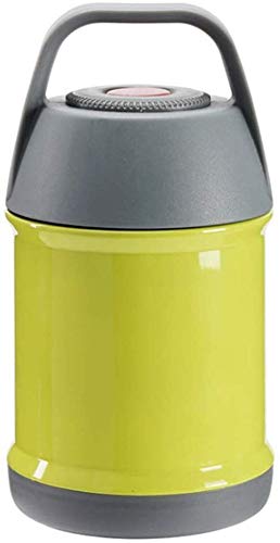 Termo de Acero Inoxidable para Alimentos, con Aislamiento al vacío de Doble Pared, de 8 a 12 Horas de frío y Calor, Verde, 450 ml