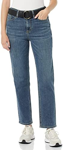 Amazon Essentials Women's High-Rise Straight Jeans - Discontinued...