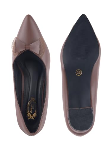 Image of Shoetopia Women's Patent Finish Heeled Mule Sandal, Open Toe Slip-On Mid Heel Slide, for Casual, Office, Evening and Special Occasions