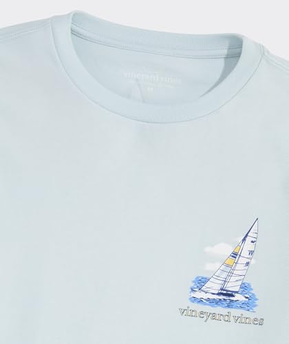 vineyard vines Men's Painted Sailboat Race Scene Long-Sleeve Tee4