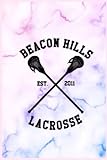  Beacon Hills Lacrosse Teen Wolf Notebook: 110 Blank Lined Pages (6\" x 9\")