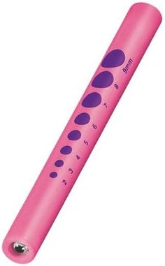 Disposable Pupil Gauge Penlight [Set of 3] Color: Hot Pink