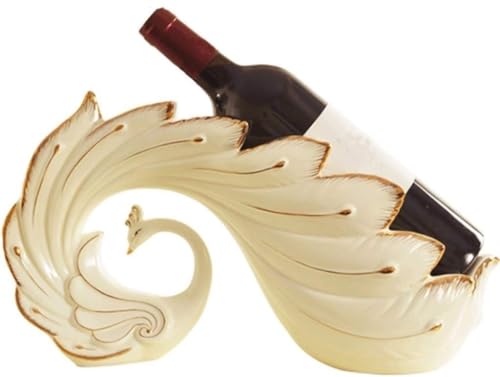 Soporte para botellas de vino de resina elegante miniatura 1