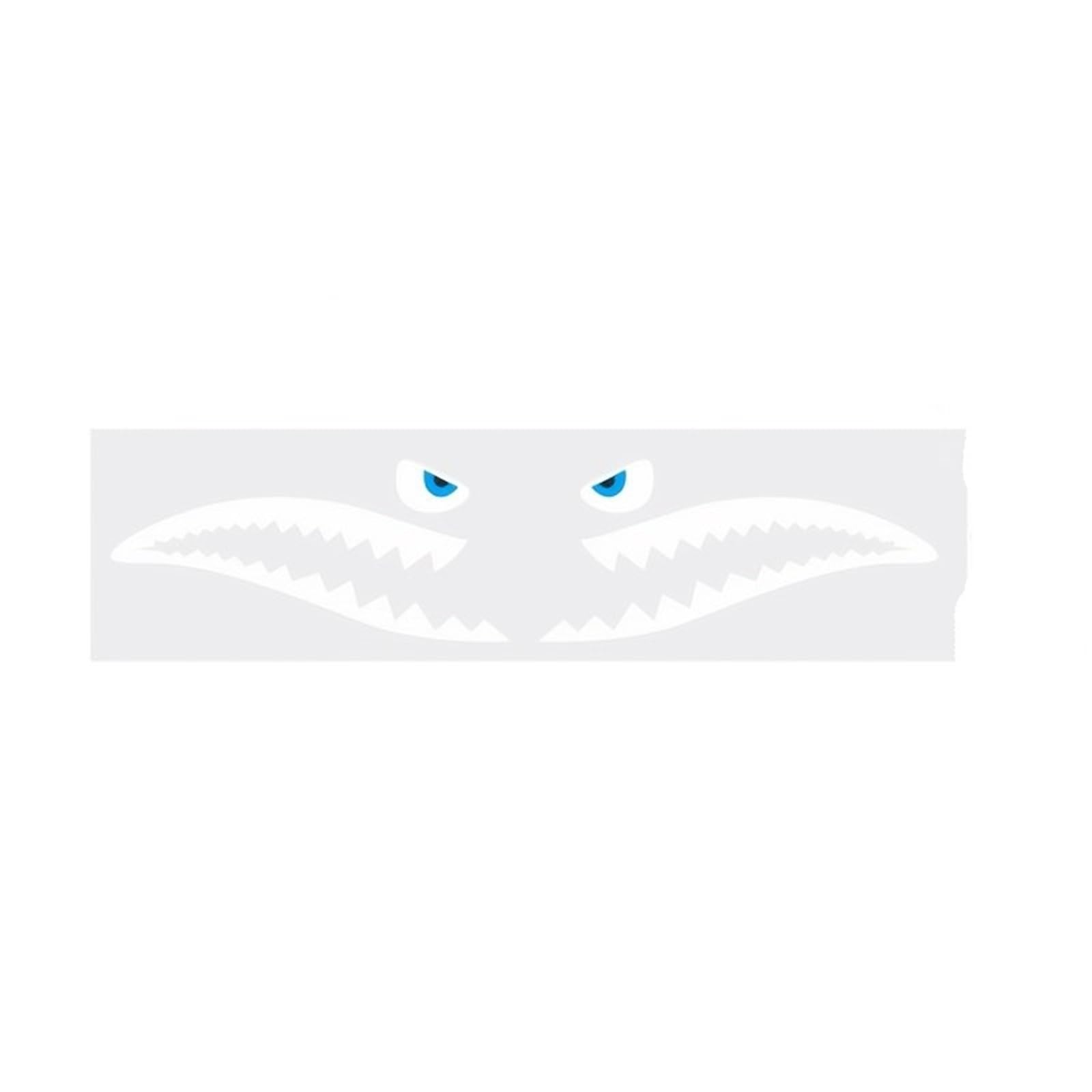 HAfgDJ Waterproof Decorative Stickers for Motorcycle Road Cyclists, Shark Design for Bike Crank Arms