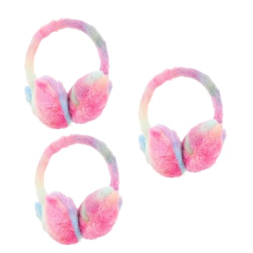 Orejeras de invierno ajustables con felpa termica pack de 3 piezas para nieve