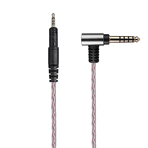 �����x �P������ ATH-M40x ATH-M50x ATH-M70x �Ή� �����p ���P�[�u�� �r�o�{ �y�v���O 4.4mm 5�� �o�����X�z �A�b�v�O���[�h�E�P�[�u�� �w�b�h�t�H�� �P�[�u��