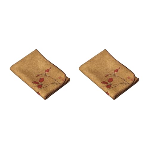 Qsvbeeqj Strofinacci Dipinti Professionali Assorbenti Straccio Addensato Panno di Pulizia Tavolo High-end Set Accessori Tovagliette Da Cucina Strofinacci Per Lavare I Piatti