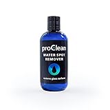 GlasWeld ProClean Hard Water Spot Remover Kit - 8 oz. Bottle with Applicator Pad | Mineral Deposit Remover for Glass, Metal, Fiberglass, Tile, Stovetops, Painted Surfaces, and More
