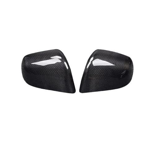 Coques rétroviseur en vrai carbone sec Tesla Modèle Y 2016-2025 de prestige