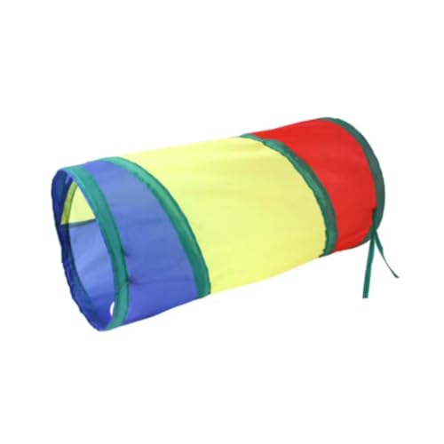 Túnel Labirinto Para Cachorro e Gato - 46x25cm De Diâmetro, Ideal para Brincadeiras e Estímulo Menta