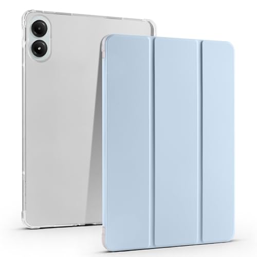 Étui antichoc Redmi Pad Pro 12.1 bleu avec veille automatique et support stylet