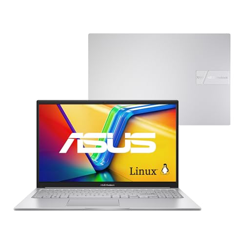 Notebook ASUS Vivobook 15, Intel Core i5, 8 GB, 512 GB SSD, KeepOS, 15.6'' FHD, Cool Silver - X1504VA-NJ1741