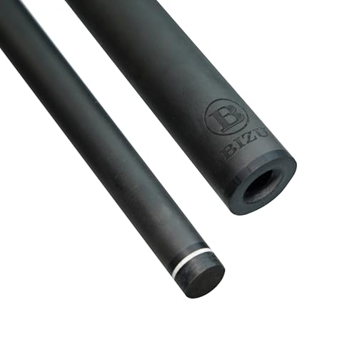 BIZU Carbon Pool Billiard Cue Shaft 10.5mm Tip miniatura 2