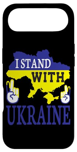 I Stand With Ukraine - Love Stop War - �E�N���C�i�n�} �X�}�z�P�[�X iPhone Air �p