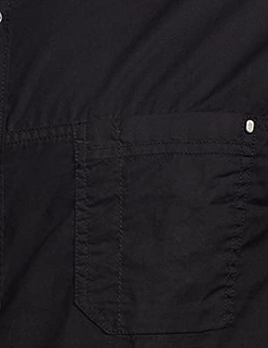 Image of Spykar Mens Cotton Charcoal Solid Shirts