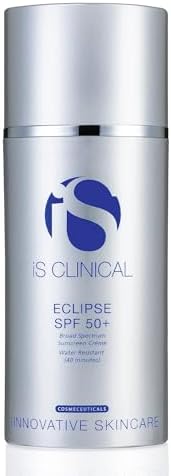 iS CLINICAL Eclipse SPF 50+ Sunscreen, Zinc Oxide tinted sunscreen, ultra sheer non-greasy matte finish sun cream for face