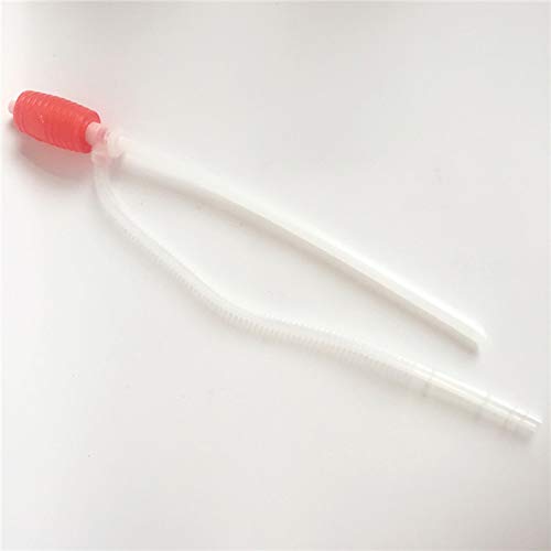 ONEVER Manual de la mano Sif¨n Sif¨n de agua y aceite del motor de gasolina de combustible crudo de tuber¨ªas de la bomba de trasvase de l¨ªquidos