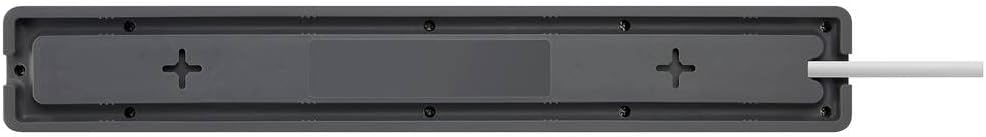 Sygonix SY-5145334 12-way power strip, bottom view