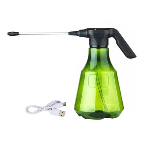 Pulverizador recargable, 3,5 l para jardín con carga USB – Aspersor USB ajustable para plantas interiores exteriores ventanas animales jardín terraza césped