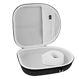 Geekria Shield Headphones Case Compatible with JBL TUNE 760NC/750NC/720BT, Live 770NC, Replacement Hard Shell Travel Carrying Bag with Cable Storage (Dark Grey) - Image 2