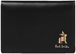 Amazon ポールスミス パスケース 定期入れ マーケトリーストライプラビット Paul Smith メンズ ブランド 正規品 P161 ブラック 定期入れ