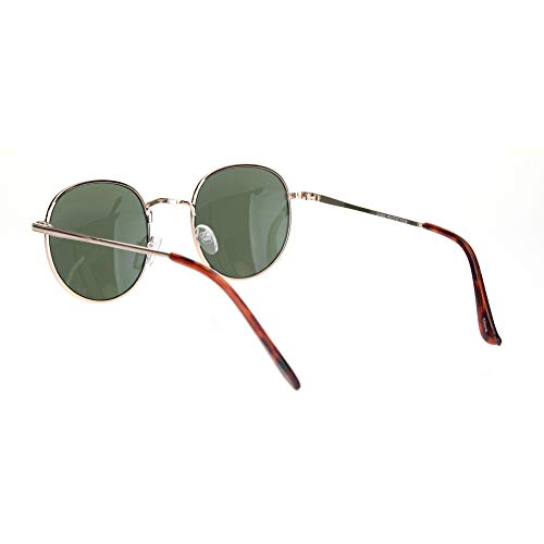 Mens 90s Rectangular Metal Rim Dad Shade Sunglasses4