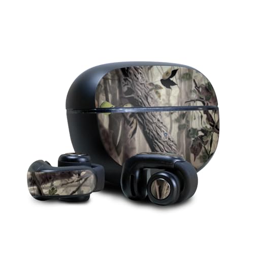 Image of Skin Compatible with Bose Ultra Open Earbuds - Tree Camo - Premium 3M Vinyl Protective Wrap Decal Cover - Easy to Apply | Crafted in The USA by MightySkins