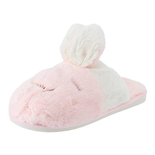 Chaussons d'intérieur pour femme contre les sols froids en coton chaud