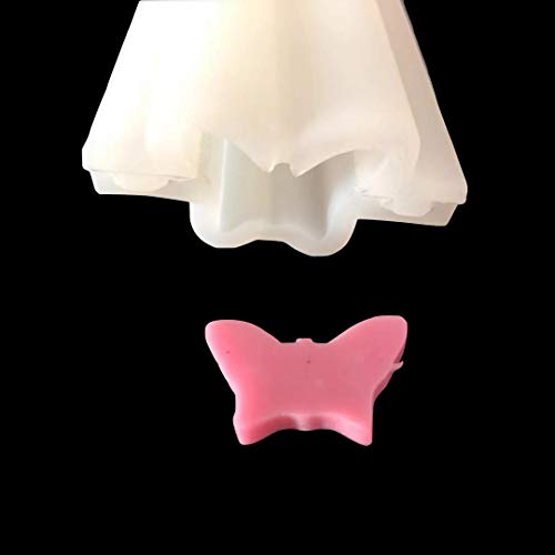 Echodone Butterfly Tube Column Silicone Soap Candle Mold Embed Soap Making Supplies Silicone Mold For Soap #TOP5