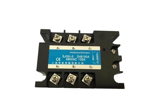 Relais statique triphasé SSR 100 A CC CA pour commande de chauffage
