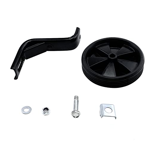 Tsnamay Pair Of Black Bicycle Auxiliary Wheel Children's Bicycle Accessories For 12 Inch,Training Wheels Kids Bike Bicycle Children Training Bike Wheels #TOP4