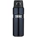 Price comparison product image Thermos SK4000MBTRI4 Stainless King 24 Ounce Drink Bottle, Midnight Blue, Steel, 710 milliliters