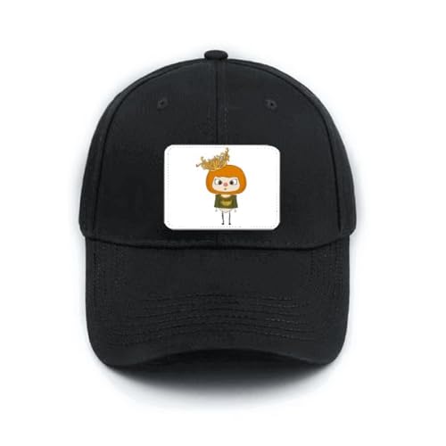 Casquette de baseball réglable noire UU hat protection anti-éblouissement