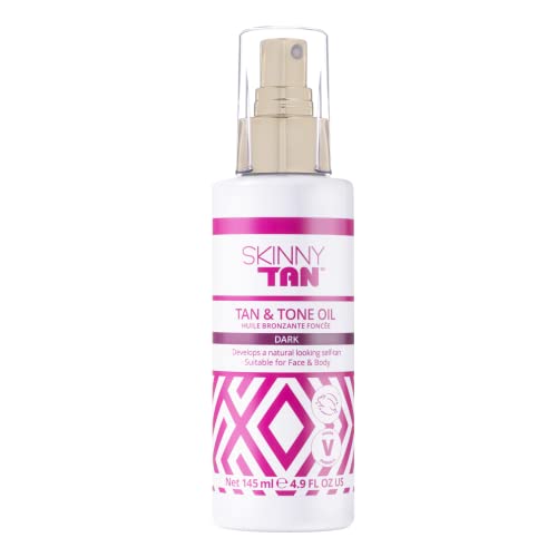Skinny Tan, Tan & Tone Öl, dunkel, 145 ml Cover