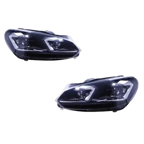 Blocs optiques LED VW Golf 6 avec feux de jour et stop Plug and Play