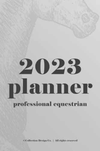 Agenda journalier professionnel équestre 2023 pour éviter les oublis de soins de vos chevaux