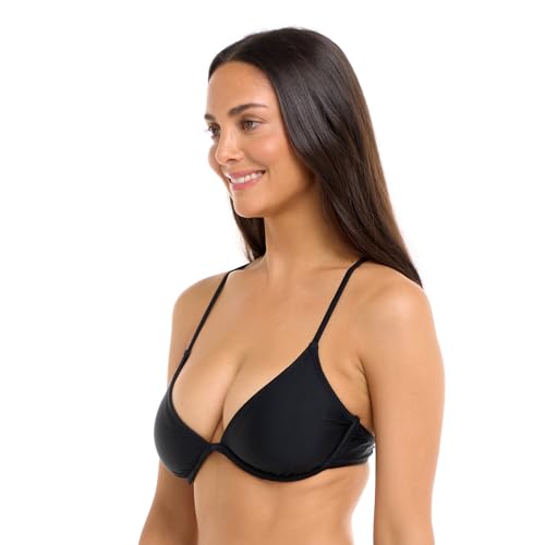 Body Glove Womens Smoothies Patsy Solid Underwire Bikini Top Swimsuit with Adjustable 2-Way Back Detail3