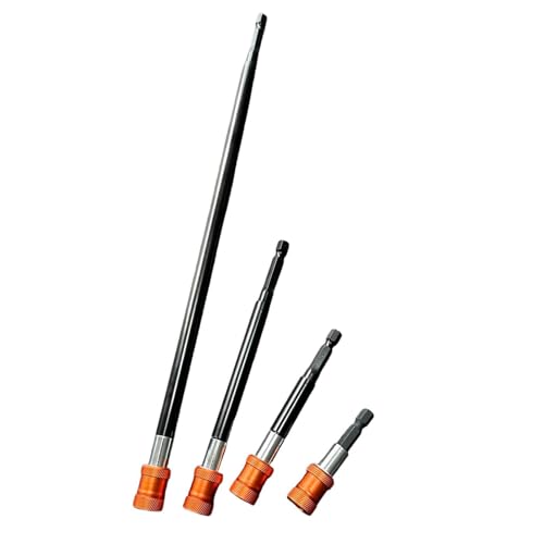Adaptador magnético de cambio rápido con 4 posicionadores ergonómicos para puntas de destornillador 2