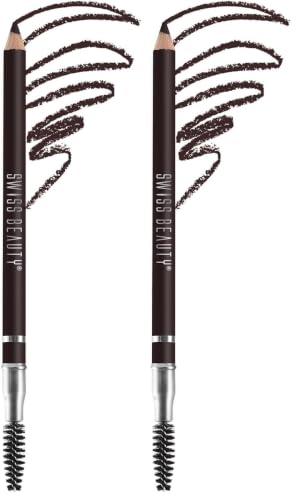 Image of Swiss Beauty Eyebrow Definer Pencil (Coco Brown) (Pack of 2)
