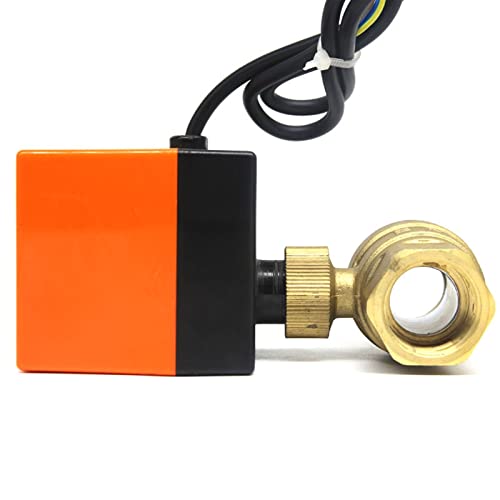 Vanne à bille motorisée DN32 en laiton pour stopper les fuites d'eau - 5