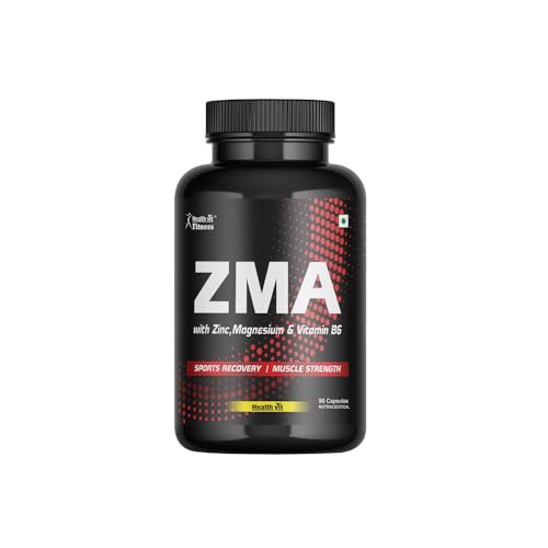 Image of Healthvit Fitness ZMA Nightime Recovery Support - 90 Capsules