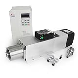 CNCTOPBAOS 7.5KW BT30 Automatic Tool Change ATC Air Cooled Spindle Motor 220V 24000rpm 800Hz 4 Pole with 7.5KW VFD Inverter CNC Kit for CNC Router Milling Engraving Machine w/ BT30-ER25 Tool Holder