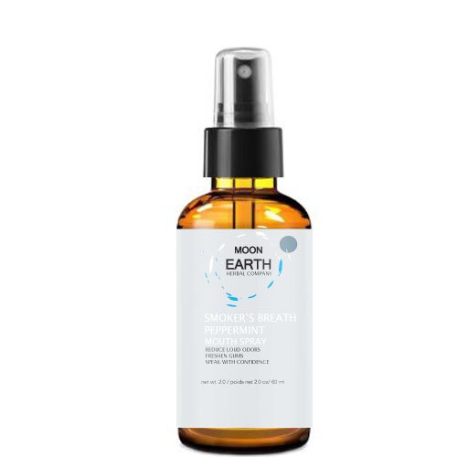 Smokers Bad Breath Peppermint Mouth Spray