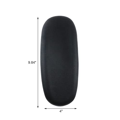 Meprotal Office Chair Armrest Replacement Arm Pads Universal Pu Leather Office Chair Parts With Screws 4" Mounting Hole, 1Pair #TOP4