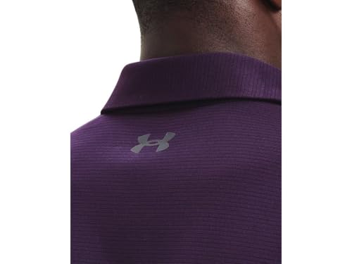 Image of Under Armour Men's Tech Golf Polo, Cyclone (503) /Pitch Gray, X-Small