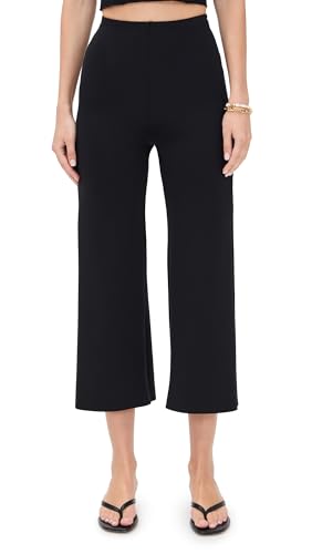 commando Women's Neoprene Cropped Wide Leg Pants