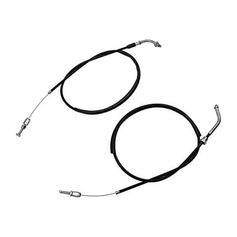 Carbpro Throttle Cable Push & Pull Set for Honda CB350 CL360 CB400 CB550 CB750 FT500 Cover