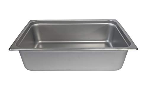 Update International 6" Deep Full Size Stainless Steel Anti-Jam Steam Pan (NJP-1006)