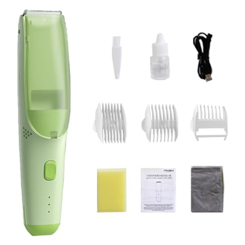 Vacuum Hair Trimmer Trimmer USB Ricaricabile Cordless Haircut Machine Trimmer Capelli Con 3 Guida Pettine Per Il Bambino